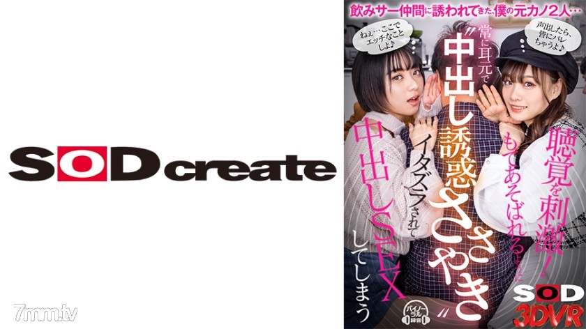 1073DSVR-1118 【VR】〈 常に耳元でささやいてくれる 中出し誘惑ささやき 〉 飲みサー仲間に誘われてきた、 僕の元カノ2 人・・・ 酔った勢いでこっそり僕を誘惑してくる！？密着 からのトロけるようなささやき - AC Server(Part A)